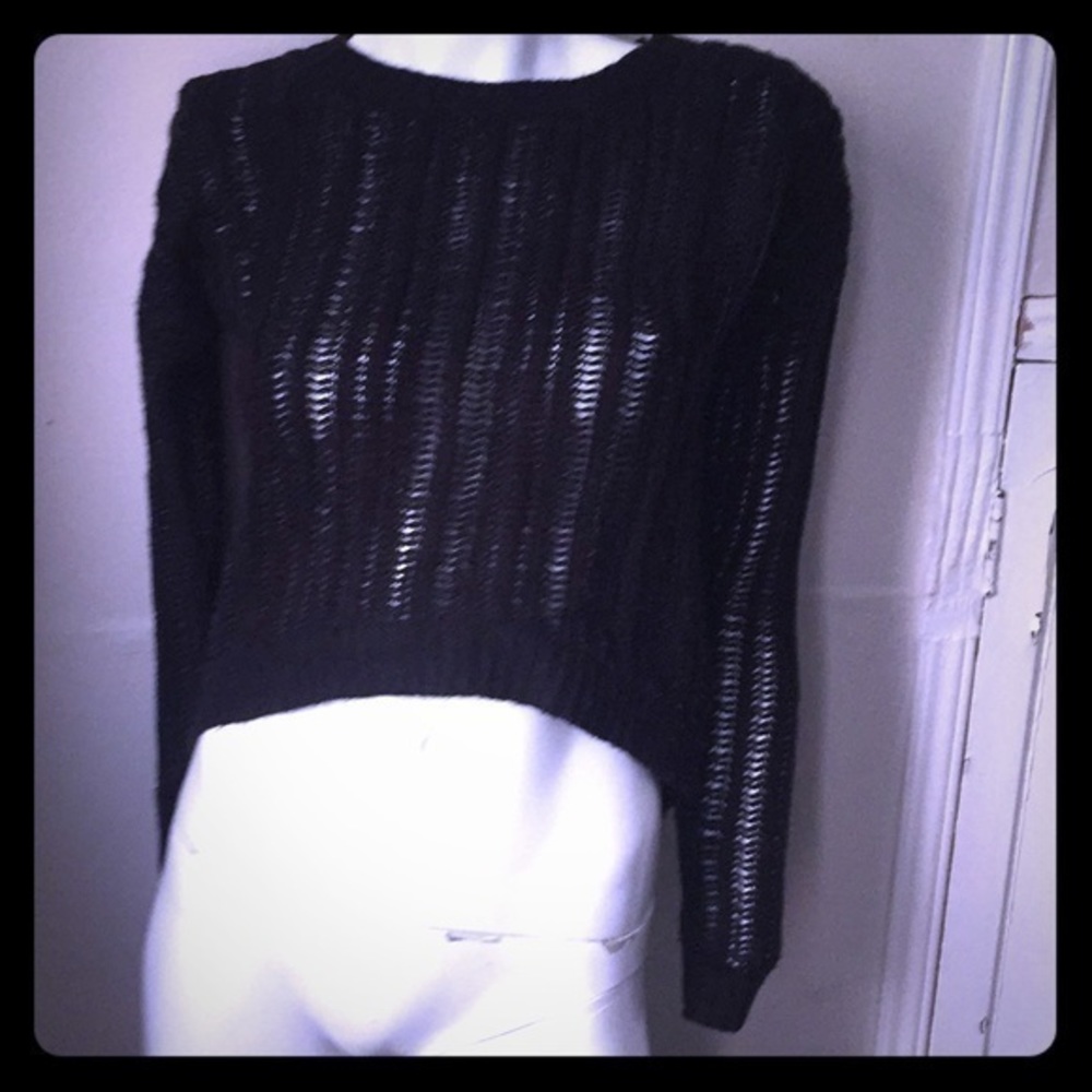 Olive & Oak Black Knit Sweater